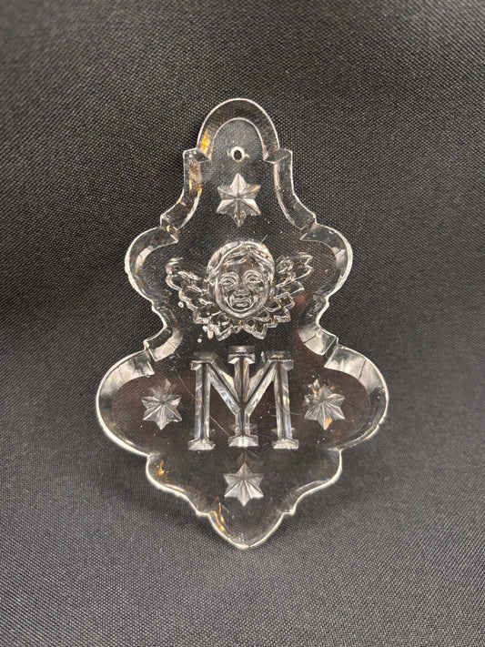 Plaquette, with monogram 'MI', putto and star (set of 6)