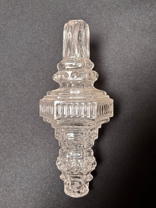 Stem element with straw-bead