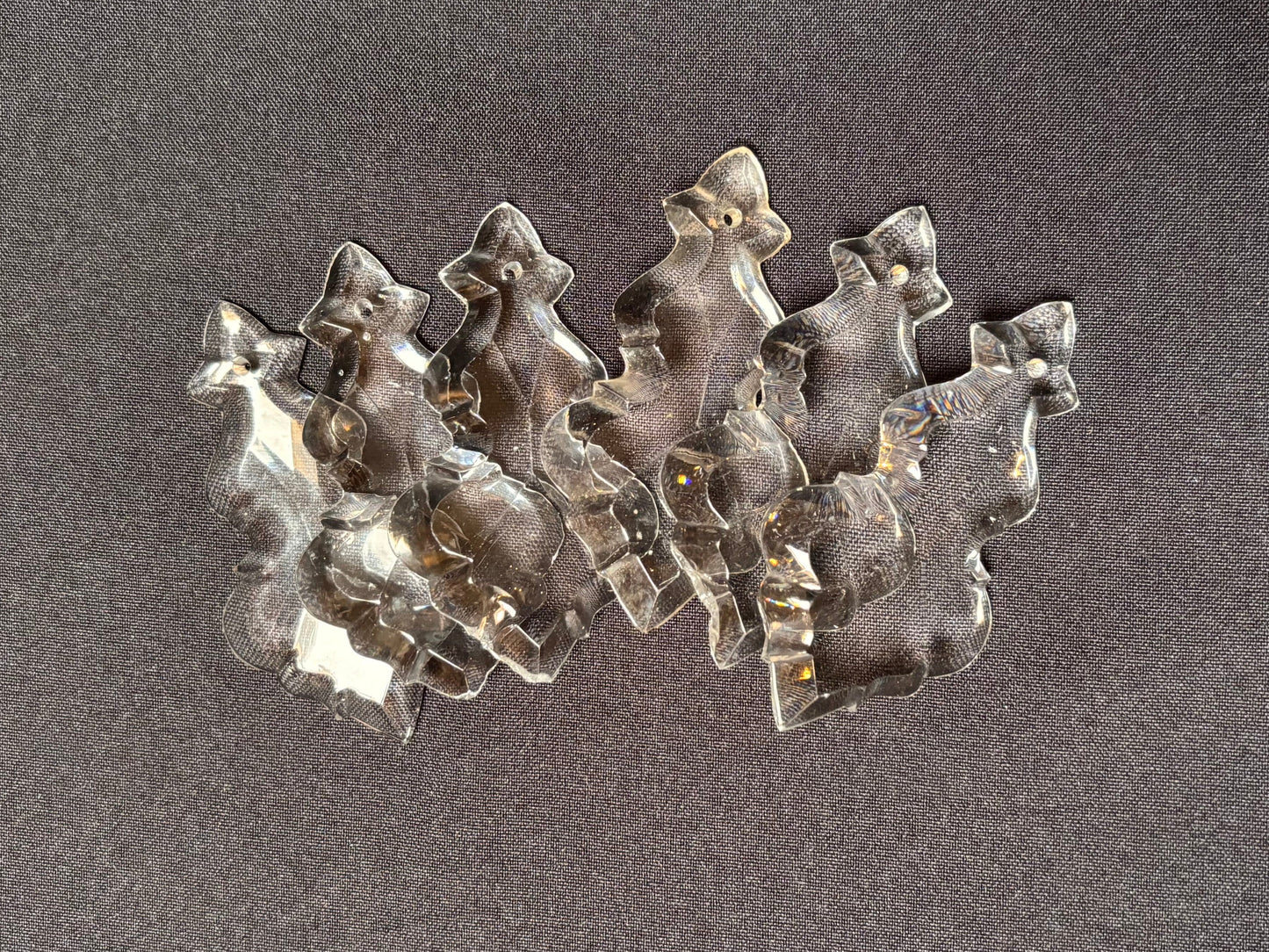 Plaquette, Louis V style, 19th century (size 6/6) (set of six)