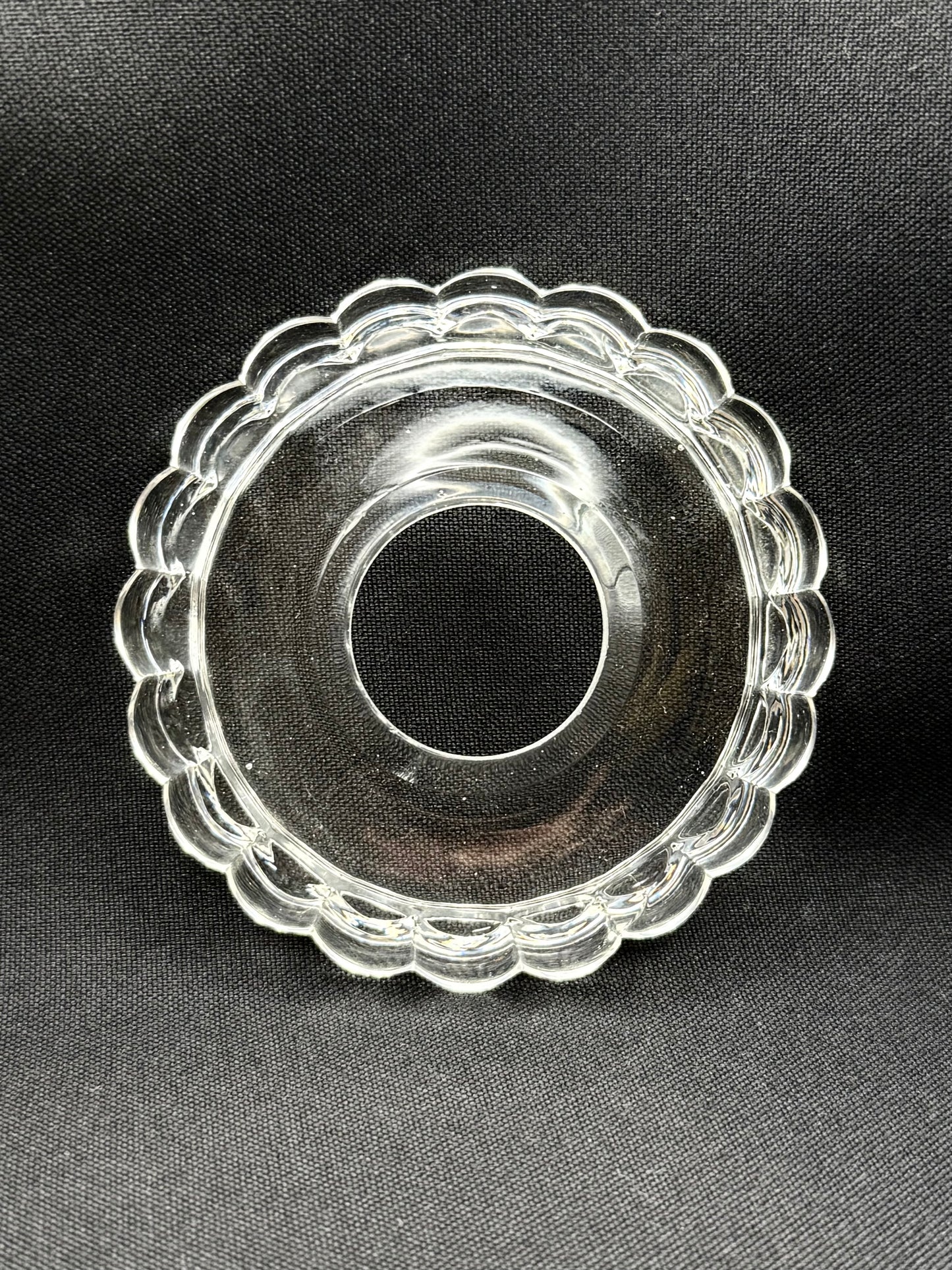 Faceted bassin, round facets (set of 2)