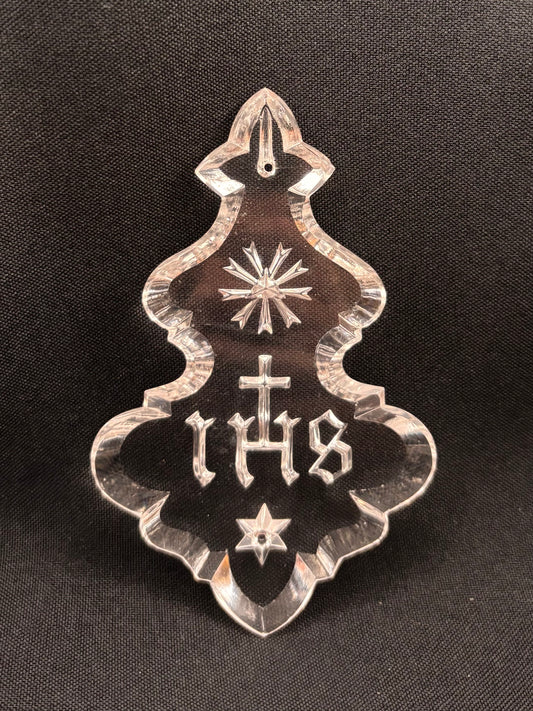 Plaquette with IHS and eye of providence