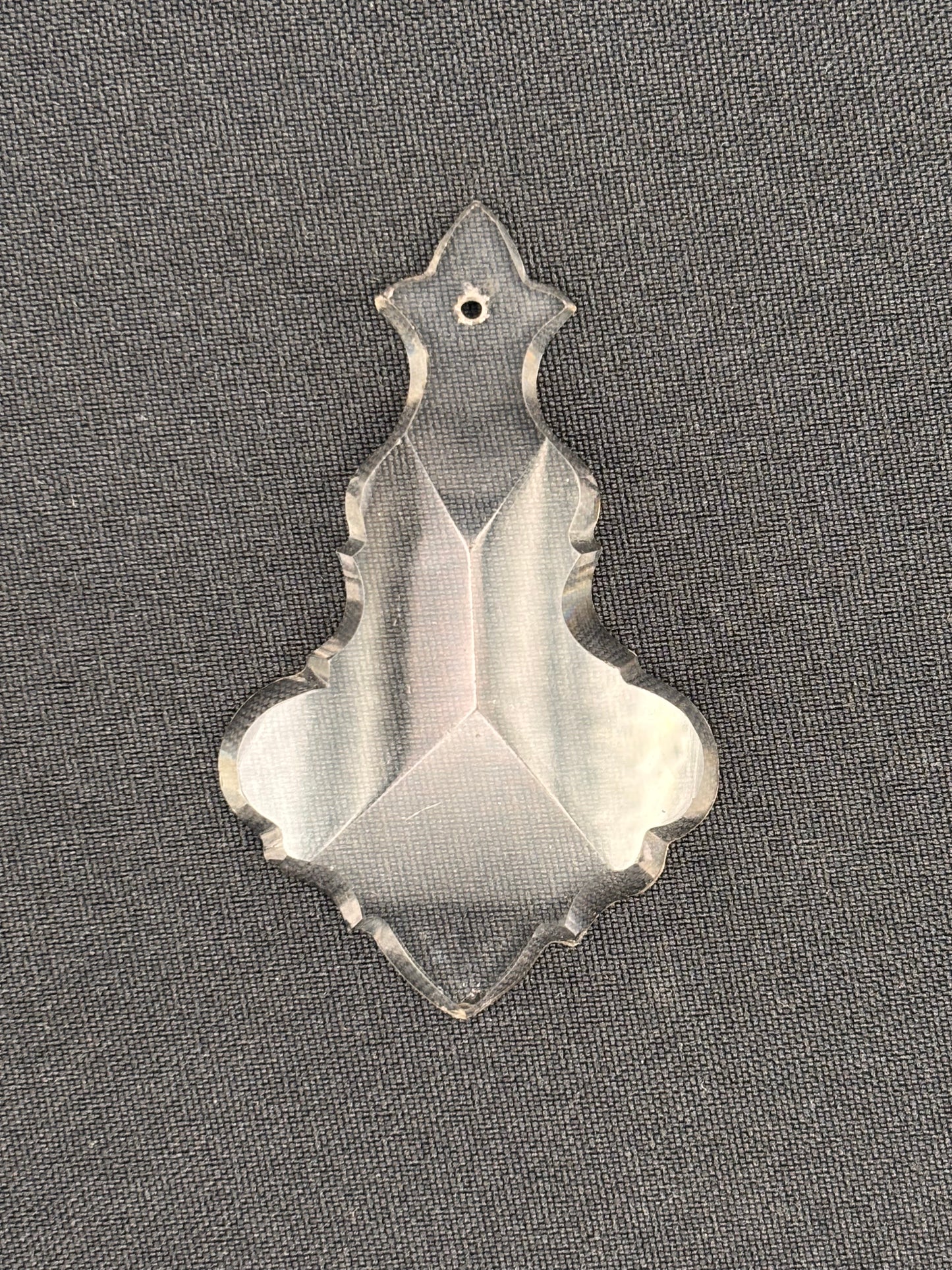 Plaquette, h-shaped facette, small (set of 12)