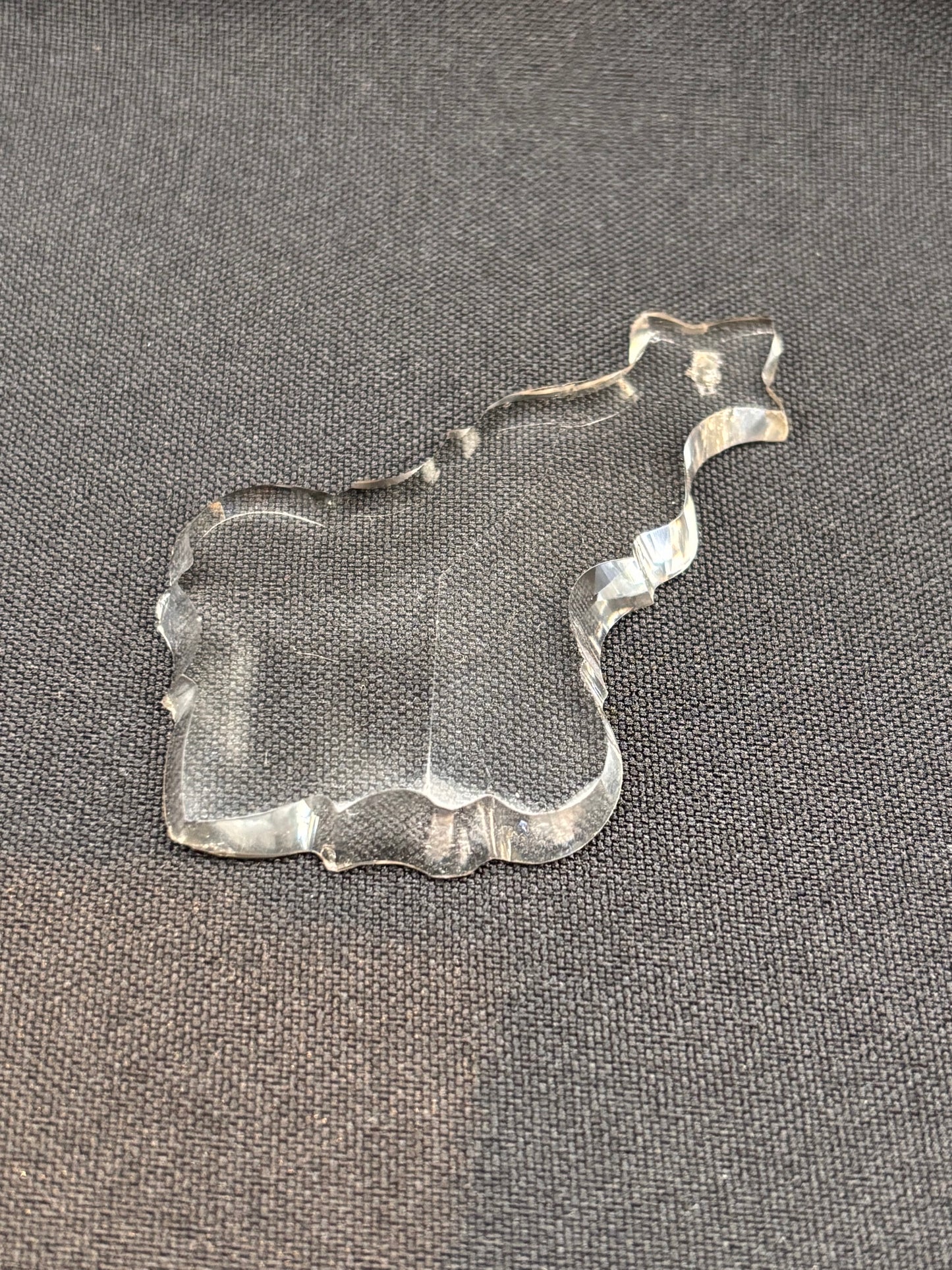 Plaquette, h-shaped facette, small (set of 12)